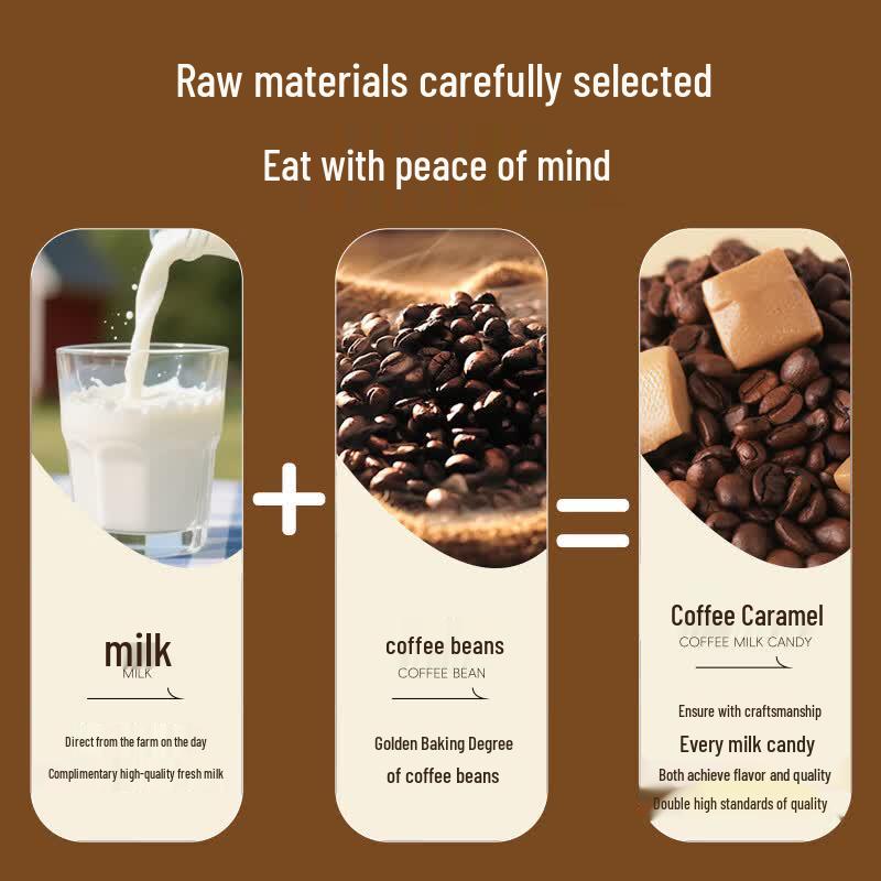 O'O Jia Jia Coffee Flavored Milk Candy