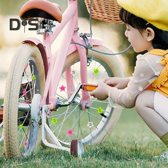 10 pezzi Clip per raggi di bicicletta, riflettenti, colorati, sorridenti, a forma di stella a cinque punte, clip decorative per mozzo ruota di bici da strada e mountain bike, morsetto decorativo per bici