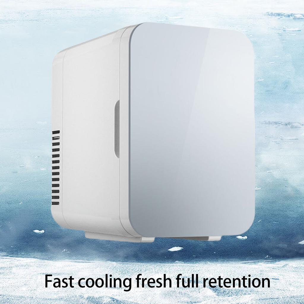 6L Portable Vehicle Refrigerator & Warmer Thermoelectric Cooling Heating Device Easy To Use for Camping Travel Outdoor