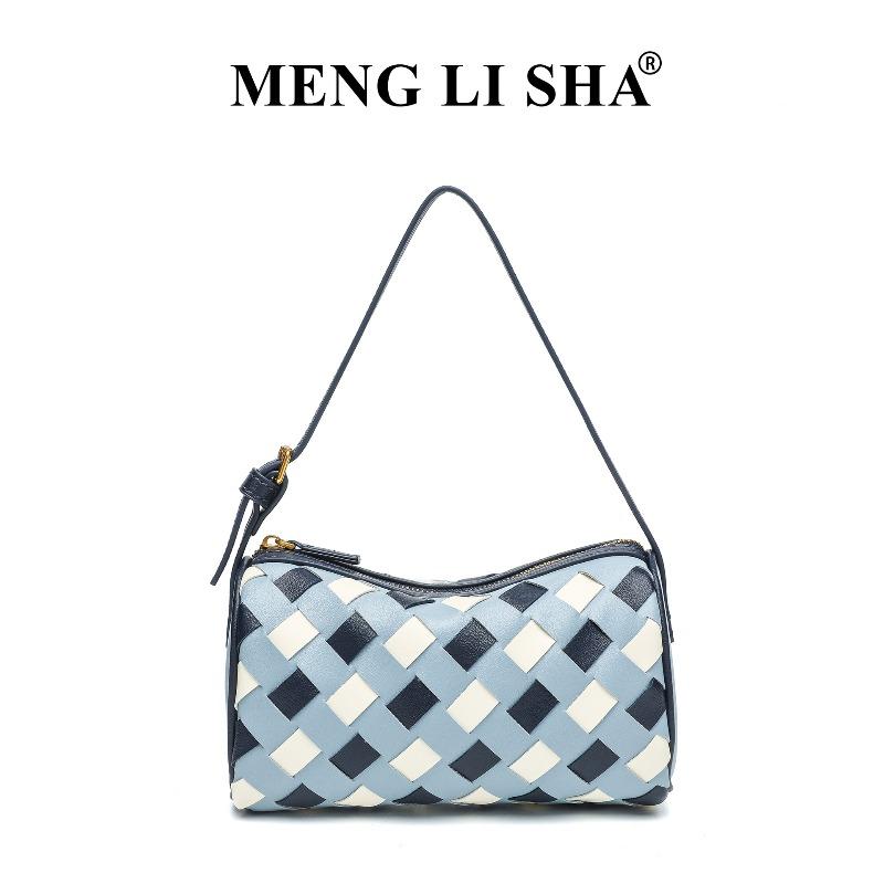 2 New niche light luxury high-end underarm shoulder baguette bag women s simple and versatile crossbody hand carry small square bag