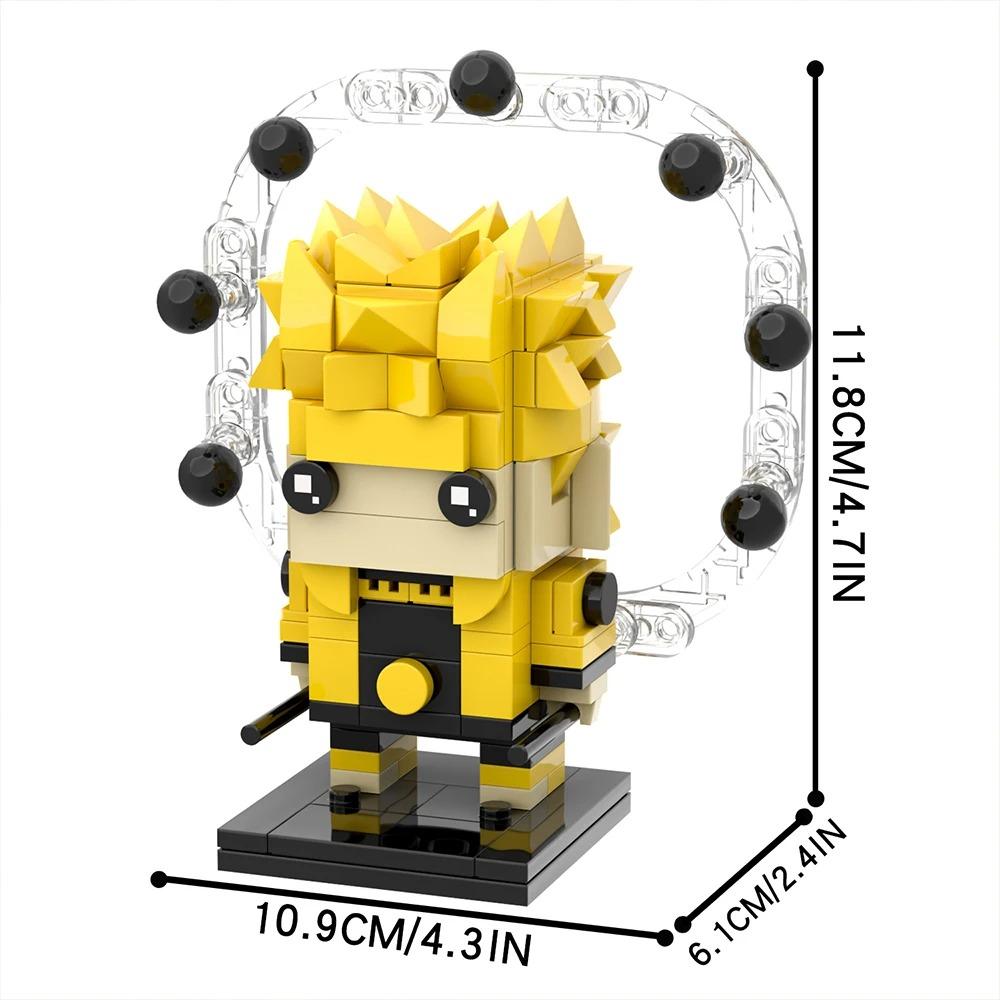 MOOXI Anime Cartoons MOC Bricks Set Compatible BrickHeadsed Building Blocks Parts Kids Education Toys For Children Birthday Gift