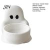 Ghost Themed Home Decoration Halloween Candle Holder, Cute 3D Printed Tea Light Holder for Stable Tealight Display Stand Scented Candles, Small