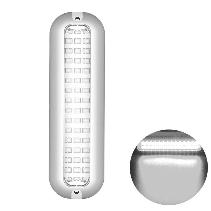 

42 LED Stainless Steel Marine Navigation Light 80W Underwater Pontoon For Boat IP68 Waterproof Yachting Ship Fishing Night Lamp