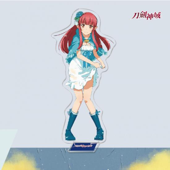 Anime Game Merchandise Sword Art Online Acrylic Stand Figures Kirito Asuna Sinon