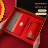 National Trend Luxury Notebook & Thermos Cup Gift Set - Custom Logo & Business Gifts