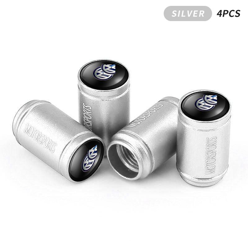 

Car 3D Metal Logo Wheel Stem Air Valve Caps Tire Dust Cover For Volkswagen VW GTI R Golf 7 Polo Tiguan Passat Jetta Lavida Rline