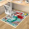 1pc, "Home Decor Rug | Office Carpet | Chair Pad | Outdoor Mat | Gift Idea - The Little Mermaid Inspired Design"P020