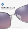 Women's 2022 Fashion Metal Polarized Rhinestone Sunglasses, Large Frame A683