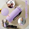 Water Bottle Cover for Thermos Thermos Bottle Water Bottle Pet Bottle Shoulder Strap Included BEAUTY PLAYERInsulated 500ml-600ml Bottles, Purple,