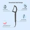 Jingdong Zao Bamboo Charcoal Flat Dental Floss Picks