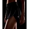 Lululemon Fast And Free High Rise Split Short 3   Crinkle Black
