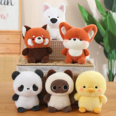 Cute Table Companion Dolls Small Ornaments Doll Plush Toy Companion Doll Decoration Comfort Learning Gift
