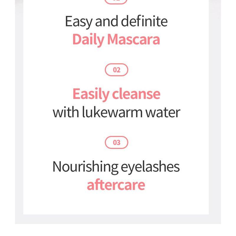 COSNORI - Dynamic Setting Washable Mascara - 2 Types