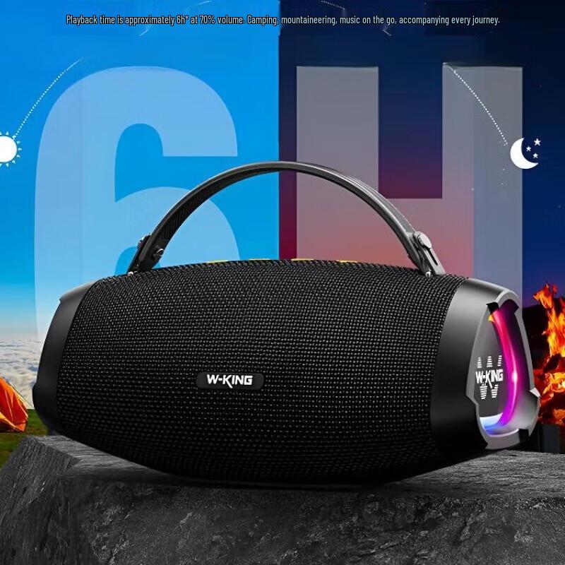 Altoparlante Bluetooth Portatile da Esterno W-King X10S (Versione NC)