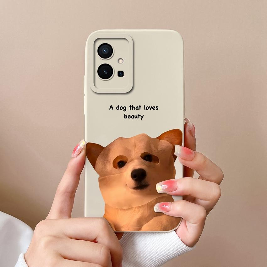 For Vivo Y55 Y56 Y70 Y72t Y73 Y74 Y75 Y77 Y81 Y85 Fashion Liquid Silicone Phone Case Lovely Cat Pattern Anti Drop Full Protective Cover For Vivo Shell