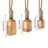 Giant Harmony Cow Bells Large Vintage Handmade Rustic Lucky Christmas Antique Bell Christmas Courtyard Wind Chimes Decor