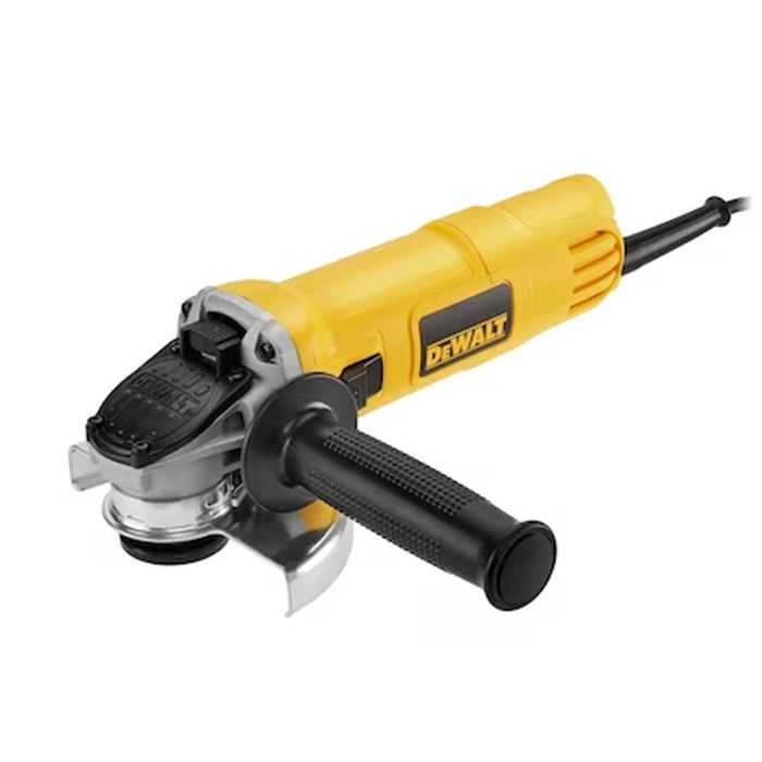 DEWALT Meuleuse d'Angle Compacte 125 mm Filaire avec Interrupteur à Palette DWE4157-QS