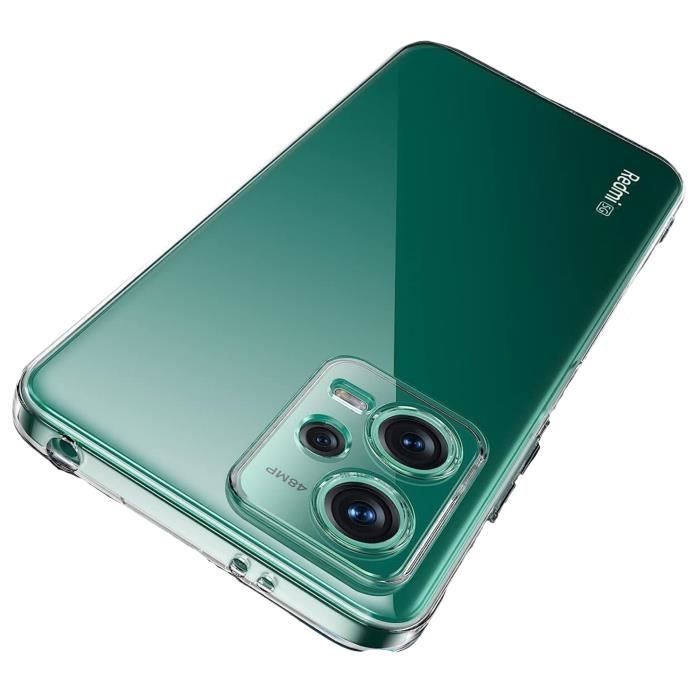 Coque - Phonillico® - Xiaomi Redmi Note 12 5G - Silicone Gel TPU - Ultra Mince - Transparent