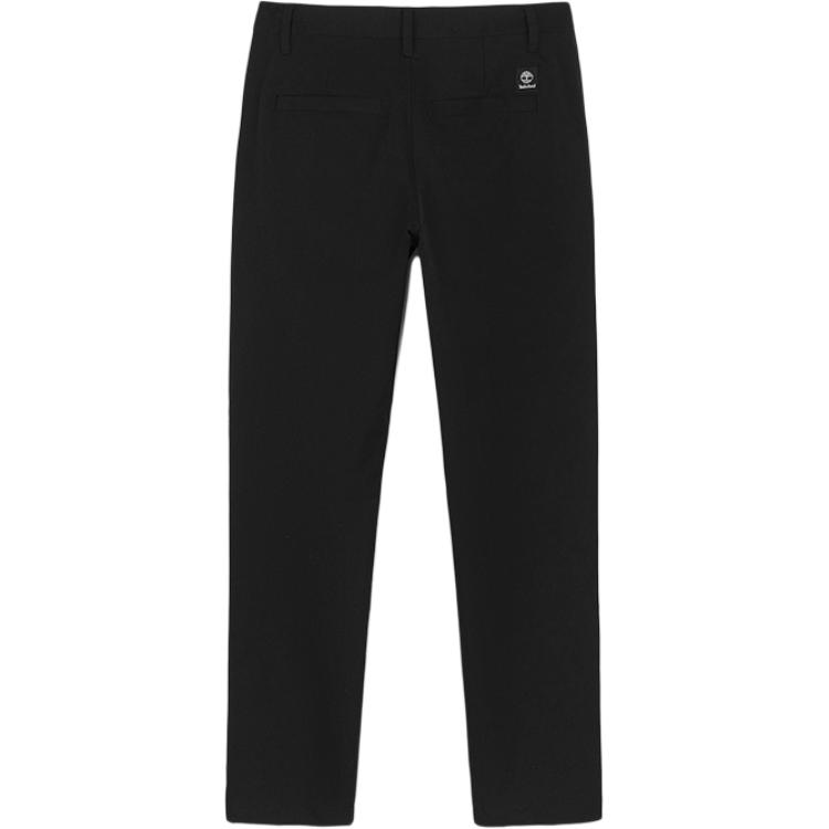 Timberland Casual Pants Men's Black Thin Straight Fit Pants A42R1-001