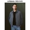 UR Men's 2024 Spring Color-Block Striped Jacket