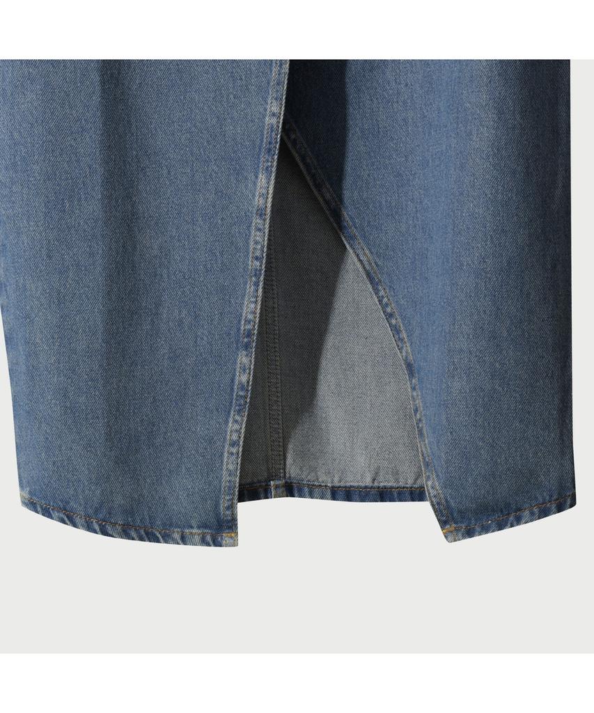 IROWOMEN Isys Denim Wrap Skirt Iokaa25101Bul