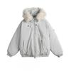 Winter Thick Hooded Parka Coat Men Women Warm Cotton Puffer Jacket Oversized Casual Outerwear