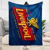 Liverpool Football Club Blanket Durable Comfort Perfect For Seaside Chair Couch Four Seasons Universal Playful Design
