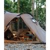 ONETIGRIS CAMPING ORBITIS Large Hot Tent 4-Person Freestanding Easy Setup with Groundsheet Stove Compatible Robust Windproof Mosquito Proof
