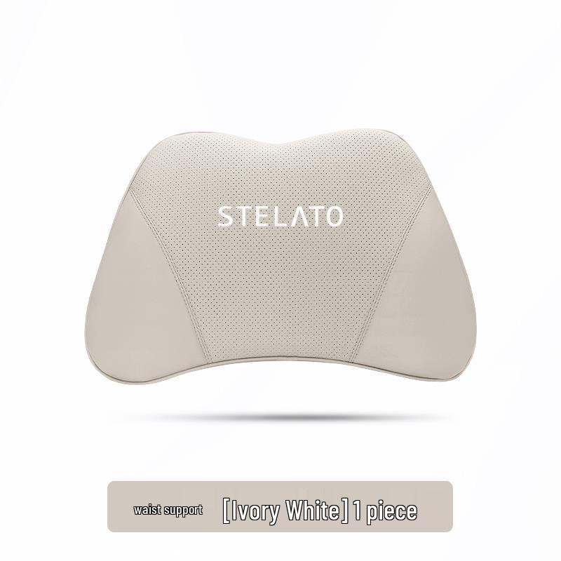 Xiangjie S9 Car All-Season Headrest and Suede Neck & Waist Support Pillow