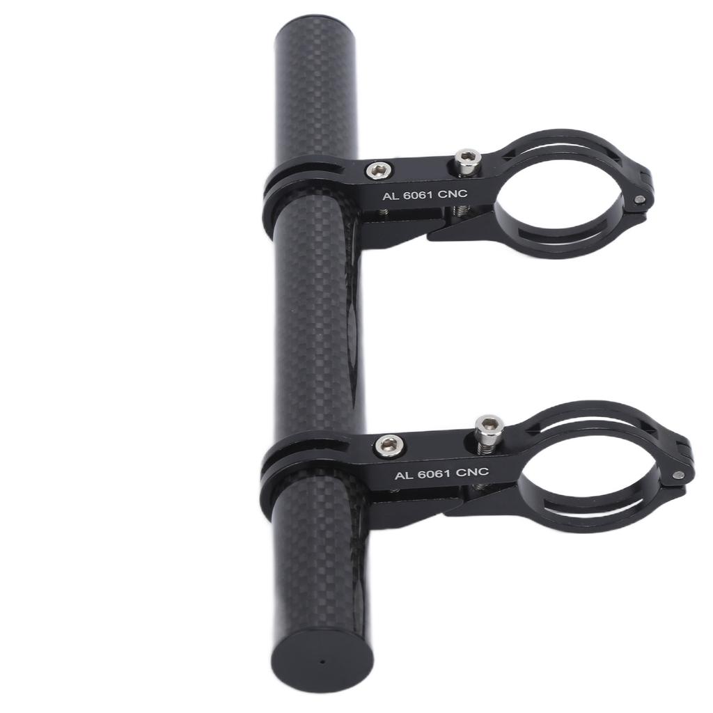 Bike Handlebar Extender 202 Double Rod Carbon Fiber MultiFunction Expansion Bicycle Lamp Holder