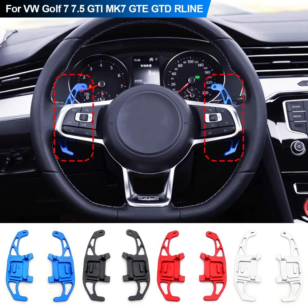Für VW Golf 7 7,5 GTI MK7 GTE GTD RLINE Volkswage Polo Scirocco Jetta GLI Auto Lenkrad Paddle Shift Extend Shifter Aufkleber