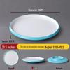 Melamine Nordic Style Cold Dish & Stir-fry Plate for Restaurants and Hotels