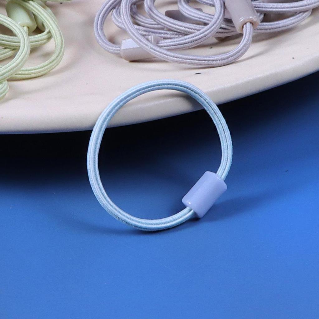 Elastic Threaded Hair Ties: Small, Handmade Rubber Bands for Headwear & DIY Accessories