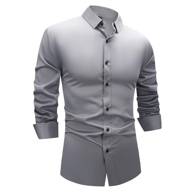 Men’s Plus Size Four-Way Stretch Dress Shirt