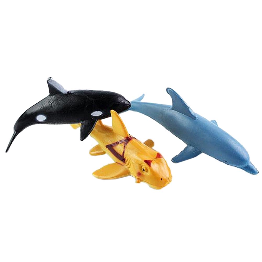 

24Pcs Marine Animals Model Toys Lifelike Educational Simulated Ocean Animal Models Toys Set for Home School
