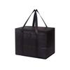 Thermal Insulated Food Delivery Bag Tear Resistant Aluminum Foil Lining Reusable Zipper for Commercial Food Delivery Service