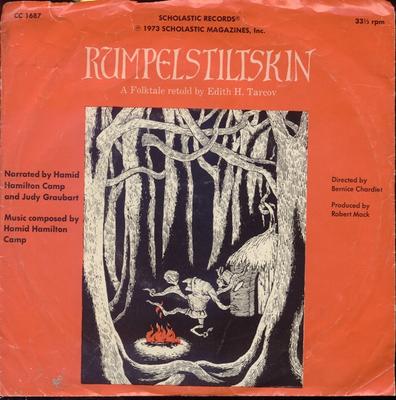 7inch Record EDITH H. TARCOV, HAMILTON CAMP, JUD - Rumpelstiltskin CC1687 Scholastic Reco 1973 US Comedy & Spoken Word Used