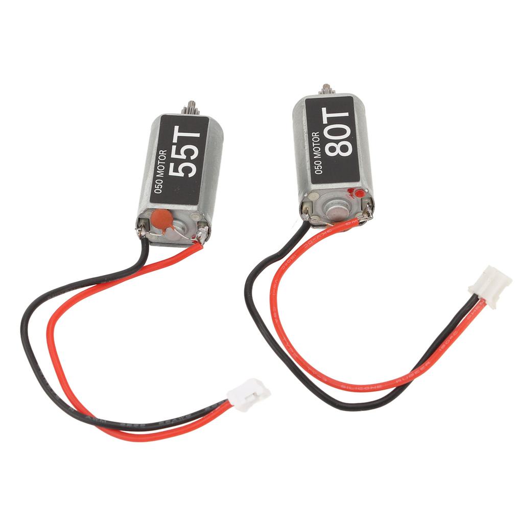 55T 80T RC Motor High Torsion Brushed Motor Replacement for AXIAL SCX24 124 RGT RC Crawler Car