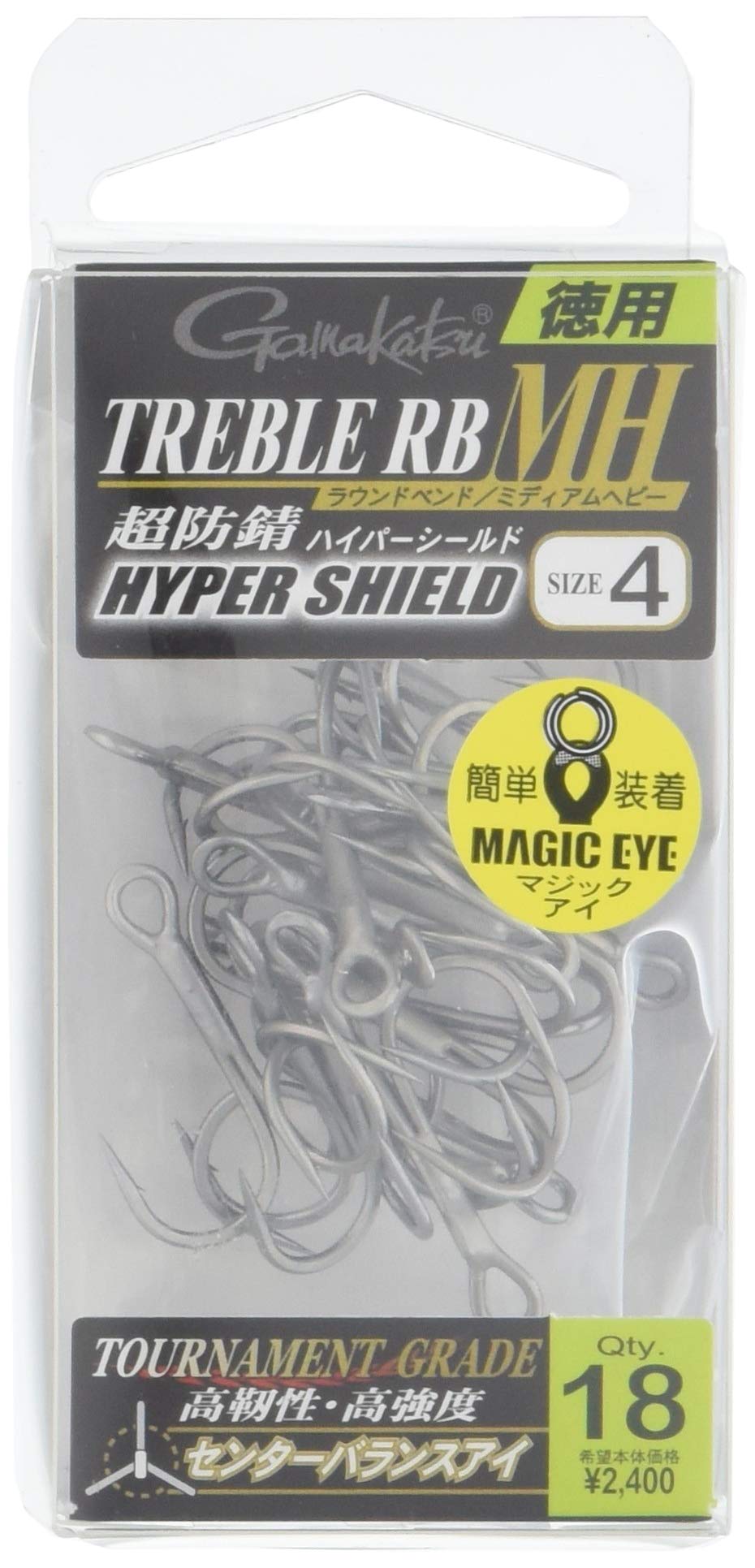

Gamakatsu Treble Hook Rose Value Treble RB-MH (ГЭС) # 4