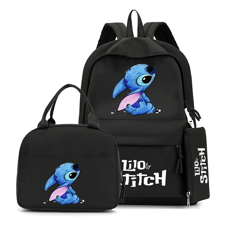 Peripheral Printed Anime Backpack Set, Personalized Trendy Backpack Set For Elementary And Middle School Students