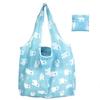 Fashion Printing Foldable Eco-Friendly Shopping Bag Tote Folding Pouch Handbags Reusable Large-capacity for Travel Grocery Bag
