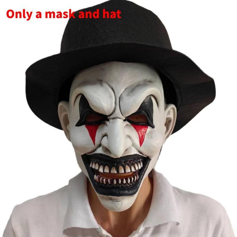 Enge clown latex masker Halloween feestkostuum accessoire voor cosplay en thema-evenementen