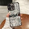 Anime Kaijus No. 8 Plating Phone Case For Samsung S26 S25 S24 S23 S22 S21 S20 FE Note20 Edge Plus Ultra 4G 5G Anti Fall Airbag