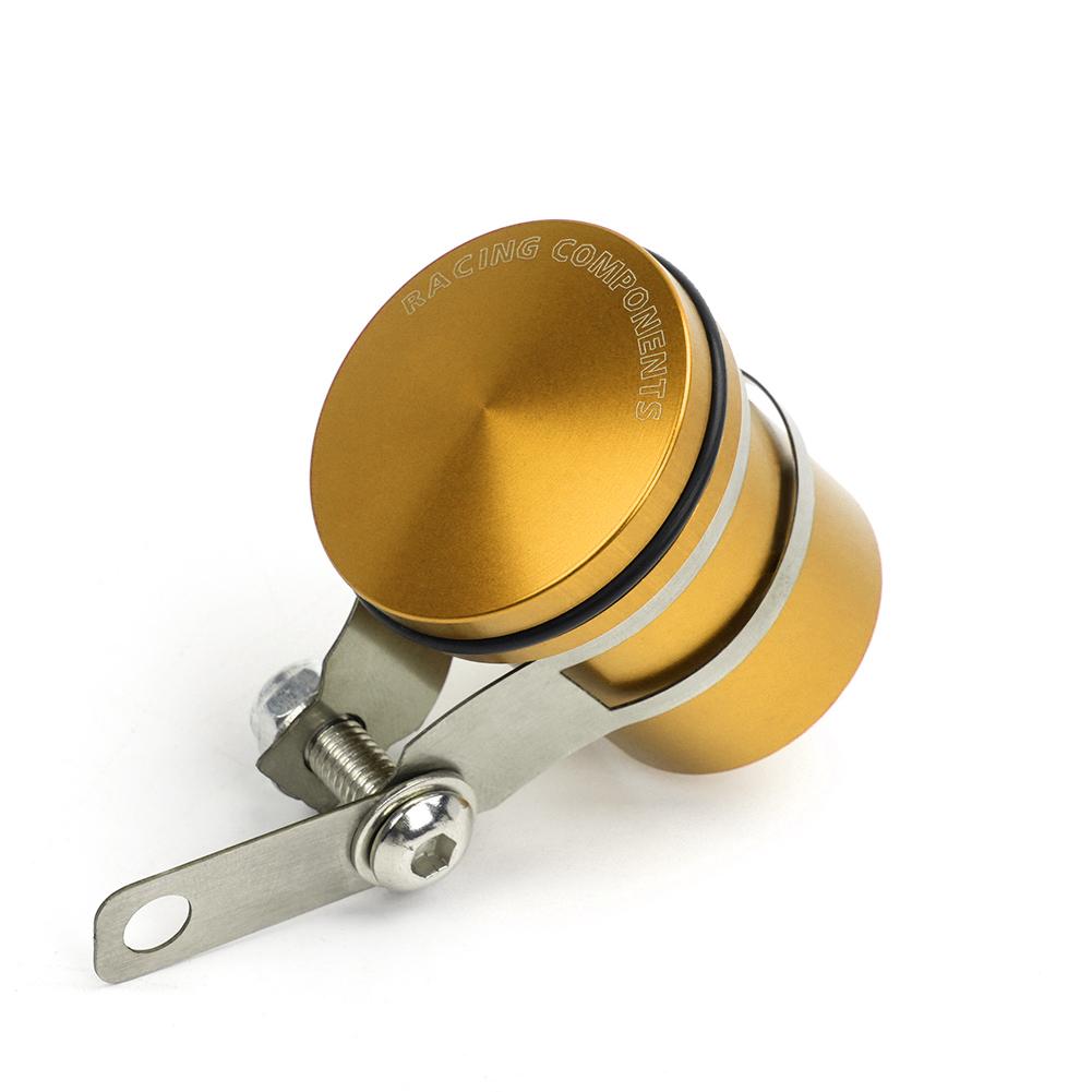 Upgrade Motorcycle Aesthetics Yellow Motorcycle Brake Reservoir Easy Installation Reliable Braking Performance