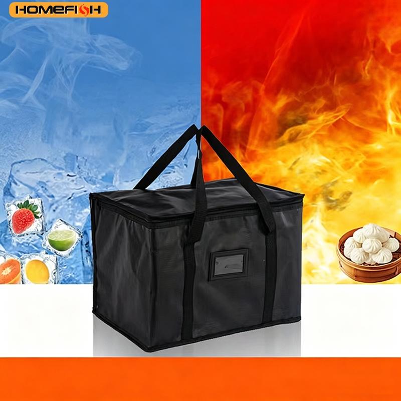 Xiaomi HOMEFISH 2026 New Warm Insulated Lunch Pouch, Convenient Takeaway Delivery Tote Bag, High Durability Food Storage Container