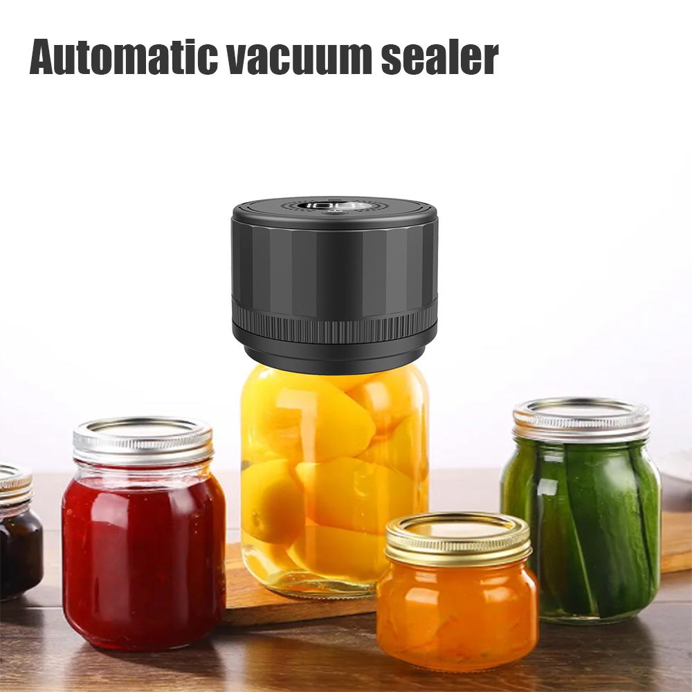 Electric jar vacuum sealing kit jar vacuum sealer Black manual version