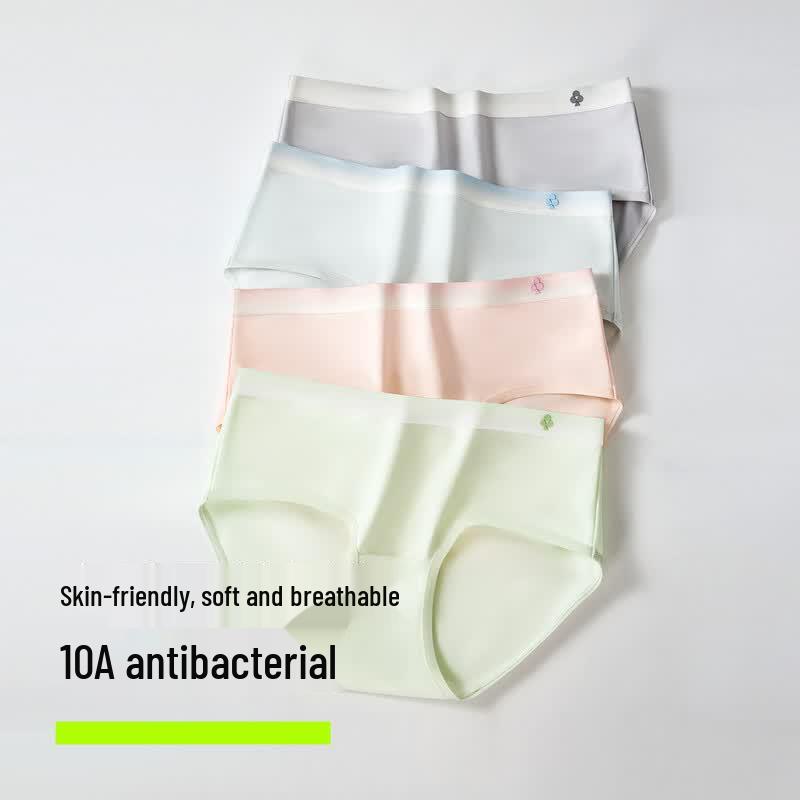 Youkeshu Women's Pure Cotton Antibacterial Briefs