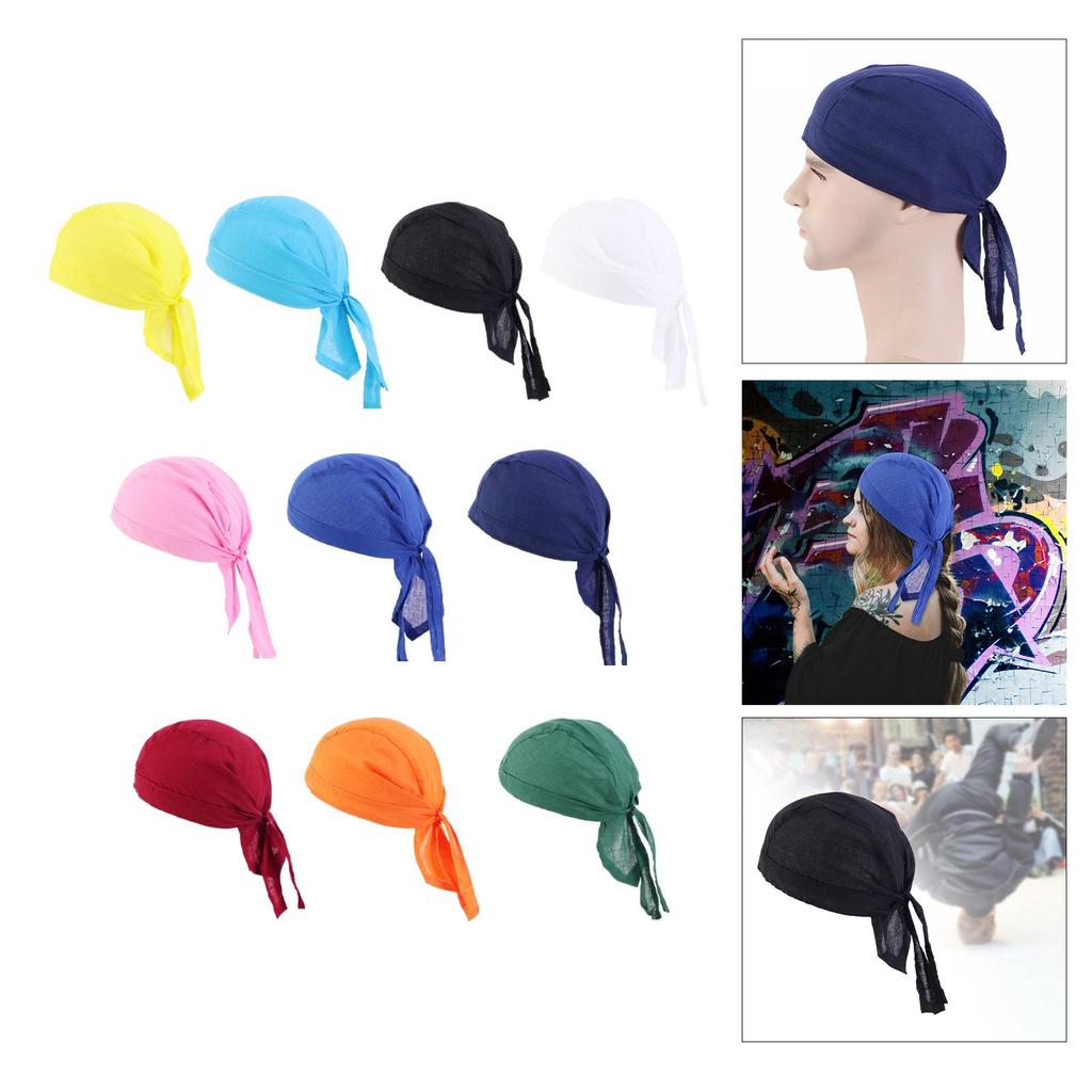 Soft Cycling Cap Sports Head Scarf Bandana Hat for Fitness Men Walking Cyclists