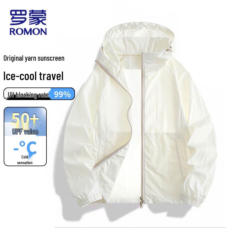 ROMON Men s UPF50+ Lightweight Sun Protection Jacket L
