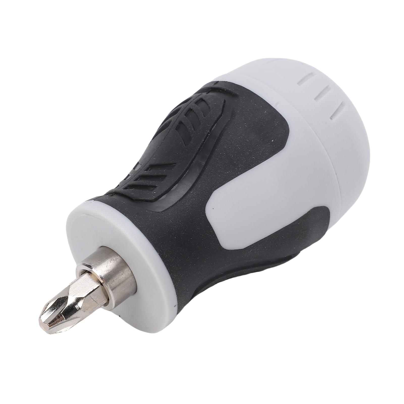 

15-in-1 Short-Handle Screwdriver Set, Portable Screwdrivers, Short Handle with Magnetic CRV Dual-Ended Bits for Electronics, Laptop, Household Repair